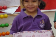 Star Of The Week (Pre School Classes) 25th Feb 2016