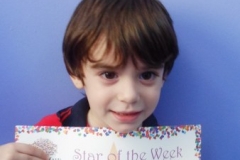 Star of the Week (Pre School Classes) 26-05-2016