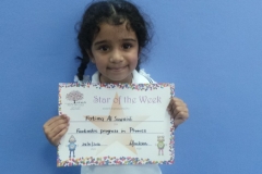 Star of the week pre-school classes 28-04-2016