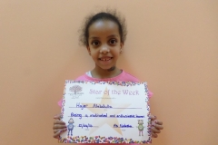 Star Of The Week (Reception Classes) 21-04-2016