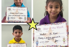 Thursday 1st October 2020/ Stars of the week